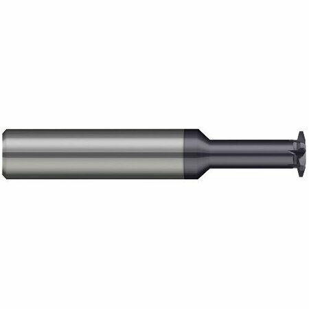 HARVEY TOOL 0.62 in. dia. x 1-1/8 Reach Carbide Single Form AMCE #1-5 ACME Thread Milling Cutter, 6 Flutes 736990-C3